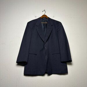 Vito Rufolo Blazer Designer Coat Jacket Men 48L Formal Italy Made Wool Prep Tux